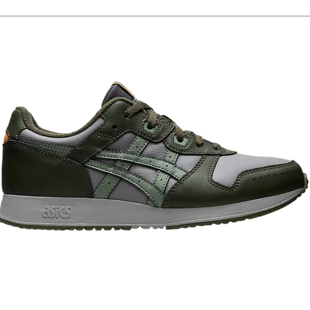Asics SportStyle Lyte Classic Runners Green Gray Womens 8.5‎ Mens 7.5 EU 40.5